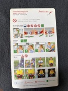 Safety Card / Karty Instrukcja Bezpieczeństwa Austrian arrows B767-300