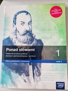 Ponad słowami 1 część 2 podręcznik 2019 Nowa Era