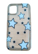 Etui na telefon w gwiazdki na iPhone 11 wygodne przezroczyste