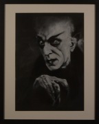 Portret węgiel pastele suche 40x50cm 