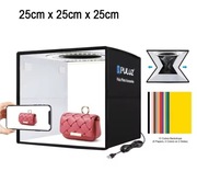 Puluz 25cm namiot bezcieniowy składany pierścień led studio fotograficzne 