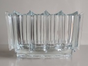 Szklana żardiniera "Iceberg" Sklo Union, design Rudolf Jurnikl, lata 70-te