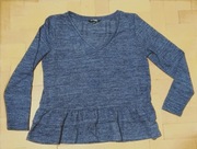 TOP SECRET sweterek, tunika damska z falbanką 38