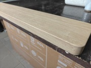Parapet mdf DĄB NATURALNY / TURNER / WOODEC 149 x 19 cm | grubość 3,8 cm