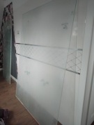 szyba od kabiny typu walk-in