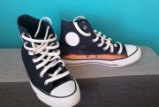 CONVERSE Czarno-brązowe trampki rozm.37,5