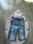 Spodenki ciążowe jeansowe H&M xs