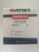 Kompresy włókninowe niejałowe 10x10cm