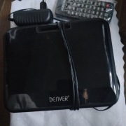 Dvd Denver z zasilaczem i pilotem używany działa 