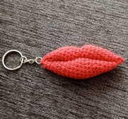 Usta brelok - Amigurumi