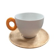 Zestaw dwóch kubków i talerzyków Eco Living 