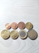 Zestaw monet euro Austria 2002 