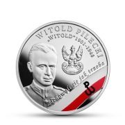 10 zł 2017 r. - Wyklęci Żołnierze Niezłomni - Witold Pilecki + folder