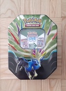 Puszka kolekcjonerska Pokemon TCG Azure Legends Xerneas ex Tin + karta Live