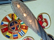 Łyżki stołowe Space KOSMOS rakieta sputnik  ZTM prl ZSRR 
