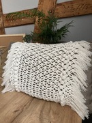 Poduszka z poszewką BOHO z frędzlami 