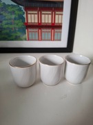 zestaw kieliszków na jajka Kieliszki na jajka 3 szt kieliszek na jajko