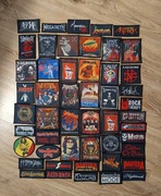 Naszywka rock metal led zeppelin megadeath judas priest Black Sabbath Kiss 