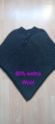 Wełniane ponczo narzutka Coatpeople 80% we