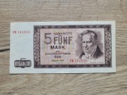 5 Marek DDR 1964 rok oryginał 