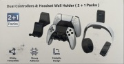 Uchwyt ścienny na kontrolery i słuchawki – PS4 / PS5 – NOWY