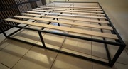 Łóżko metalowe 200x200x35 kratownicowe