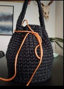 Torba dziergana na szydełku 