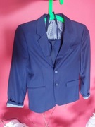 GARNITUR CHŁOPIĘCY 140CM GRANATOWY KOMUNIA