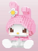 Klocki  Figurka z pudełkiem 406 sztuk My Melody