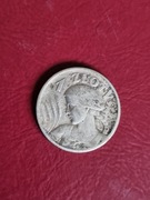 Polska, 1 złoty 1925 Żniwiarka II RP, kobieta z kłosami