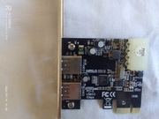 Karta PCI-E USB 3.0 2x USB VIA 5Gbps kontroler sprawna