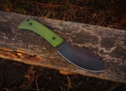 Nessmuk Military Olive Nóż Ręcznie Robiony Nóż W Teren