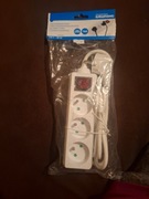 Przedłużacz sieciowy 3-gniazdowy z wyłącznikiem (Grundig)