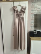  Elegancka, satynowa sukienka wieczorowa marki For You rozmiar XS 34
