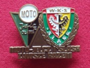 Śląsk Wrocław-Moto Jelcz Oława,odznaka partnerska