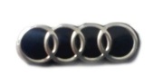 Naklejka Znaczek AUDI Emblemat Kluczyk Pilot logo 18mm x 6mm