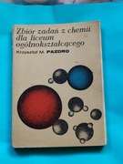 Książka stara Zbiór Zadań z chemii 1974rok 
