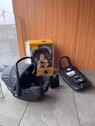 Fotelik samochodowy Joie i-Snug 2 + baza ISOFIX + adaptery do wózka