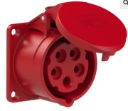 Gniazdo tablicowe proste PCE IP 44 54 16A 6h 315