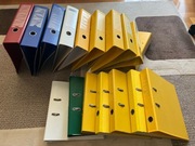 Używane segregatory A4 - 10x75mm i 7x50mm