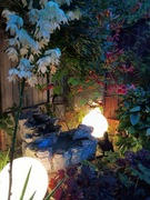 Kule ogrodowe wbijane sieciowe, kolor „kamień szara”