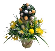 Stroik wielkanocny stroik świąteczny dekoracja wiosenna 