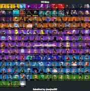 Konto fortnite 170skinow 