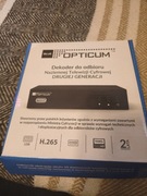 Dekoder Opticum Blue DVB-T2 H.265 HEVC – Naziemna Telewizja Cyfrowa
