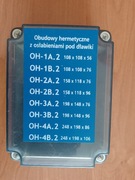 OH-2A-2   Obudowa hermetyczna  IP65  158x118x76mm  