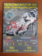 Żużel Program DPŚ 2007 + gratis półfinał IMŚJ 2006