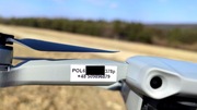 Naklejka na drona, numer operatora drona DJI
