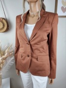 Marynarka Drykorn bawełna ceglasta żakiet elegancka klasyczna casual M 38 