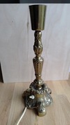 Piękna lampa mosiężna,  ciężka. 