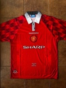 Manchester United Umbro Domowa vintage retro sezon 1996-1997 kolekcjon